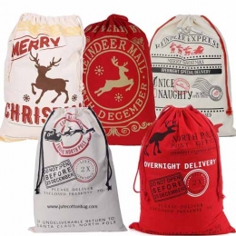 Wholesale Christmas Drawstring Bags Manufacturers in Uk 